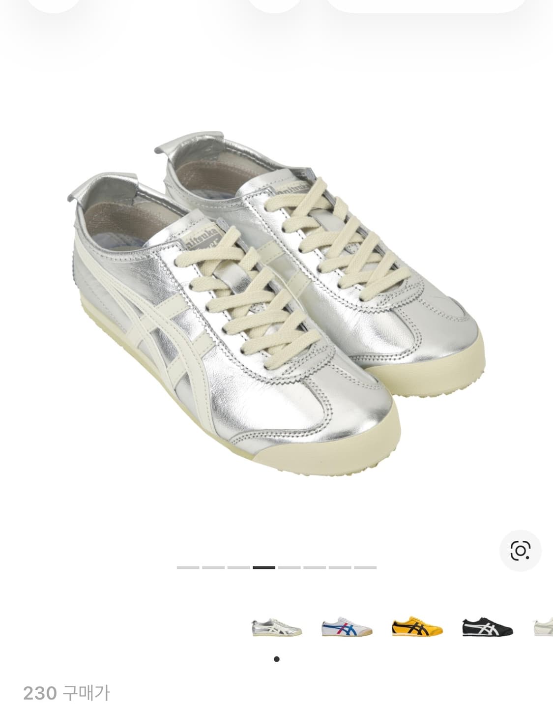 오니츠카 타이거 멕시코 66 실버 오프 화이트 상품이미지1