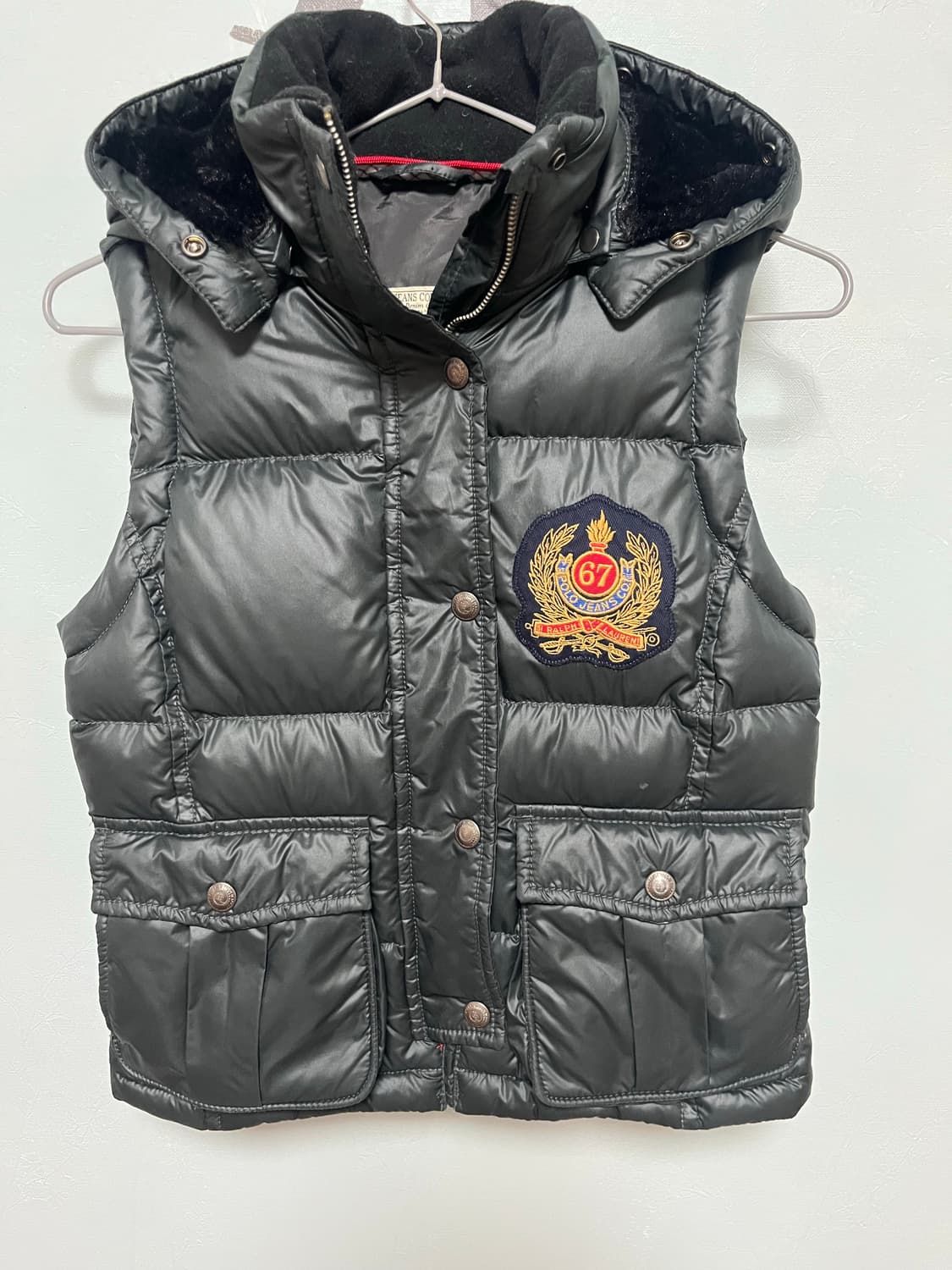 폴로 랄프로렌 구스 패딩 조끼 상품이미지1