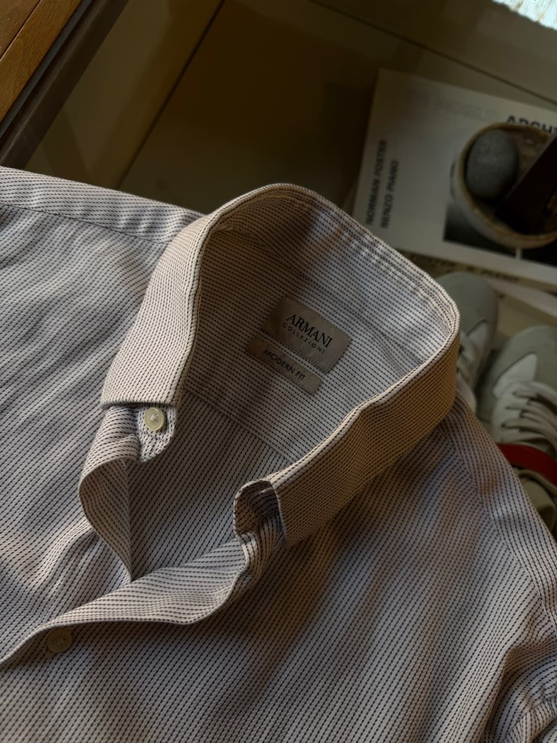 아르마니 꼴레지오니 셔츠 100 상품이미지10