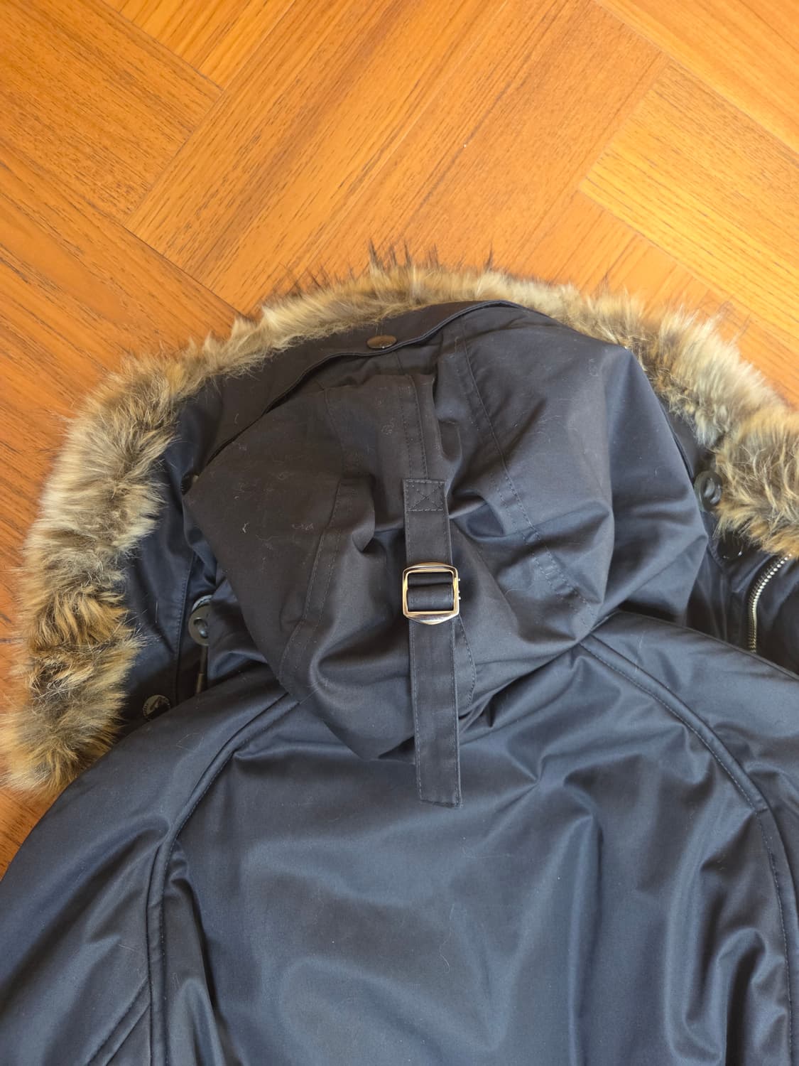 Grenfell England 아이코닉 파카 다크 네이비 상품이미지7