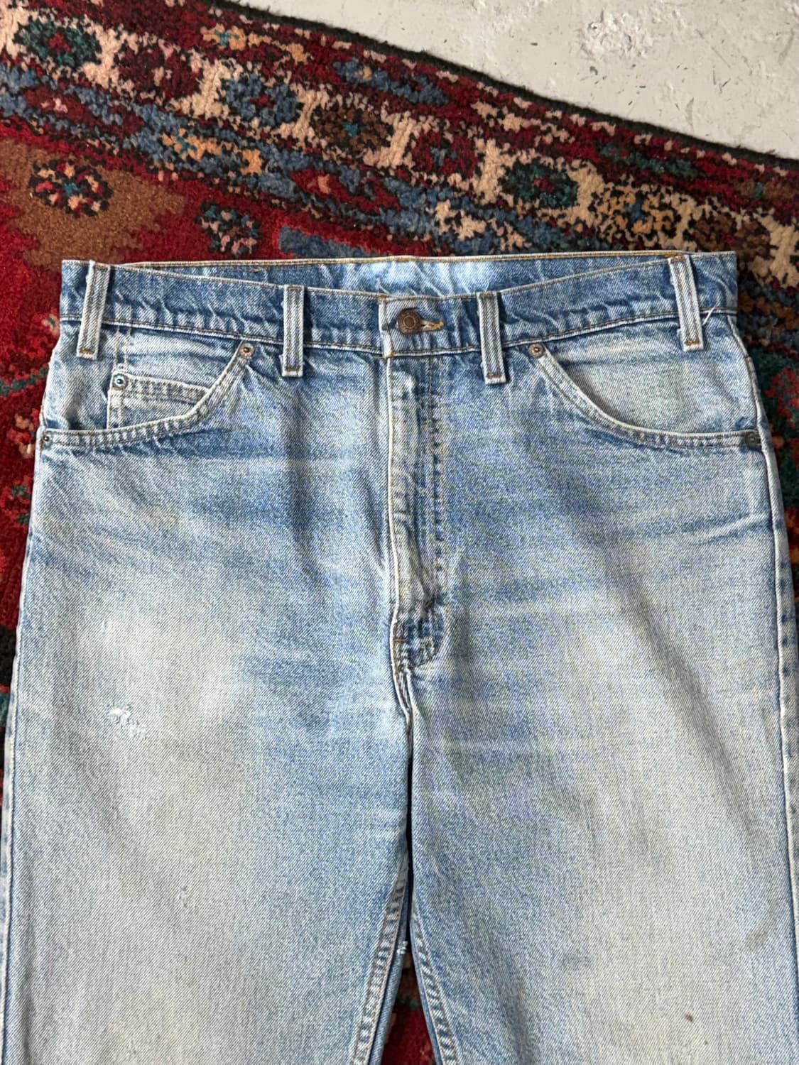 90's USA 빈티지 리바이스 517 오렌지탭 부츠컷 상품이미지5