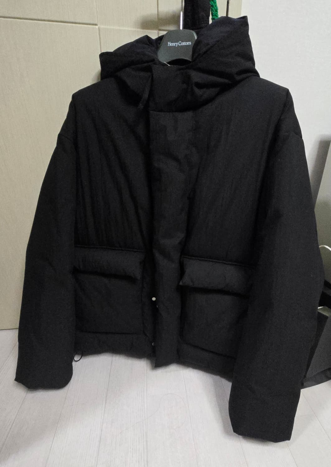 24FW, 어나더 오피스 2nd goose 패딩 다운 블랙 상품이미지1