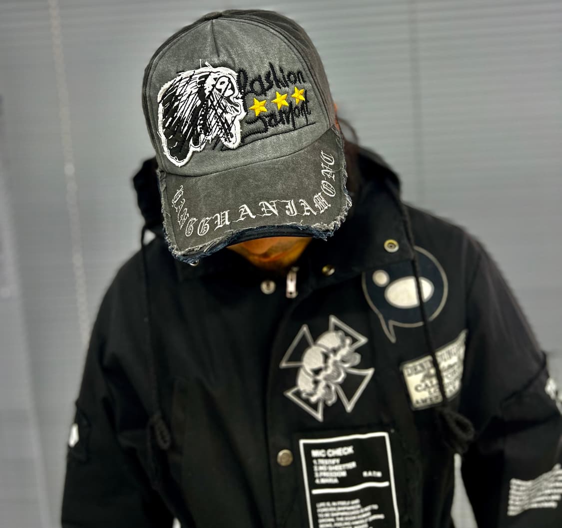 인디언 자수 캡  상품이미지1