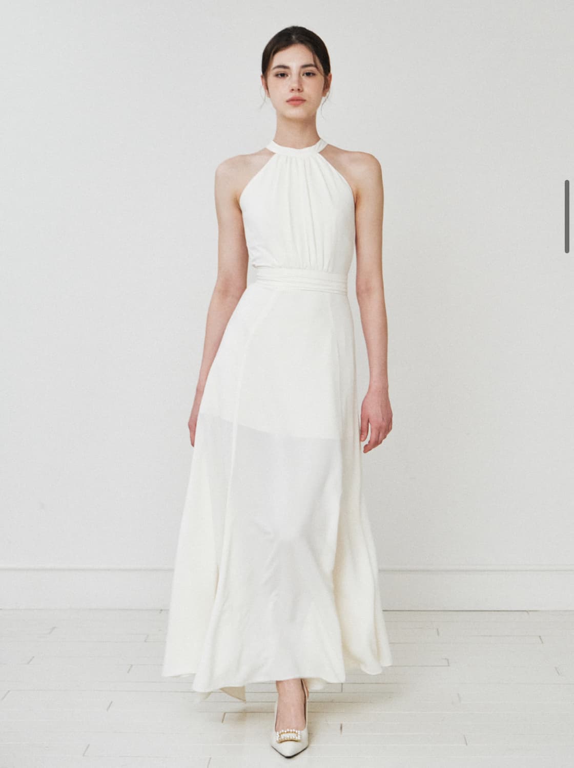 그레이스유 홀터넥 드레스웨딩 상품이미지2