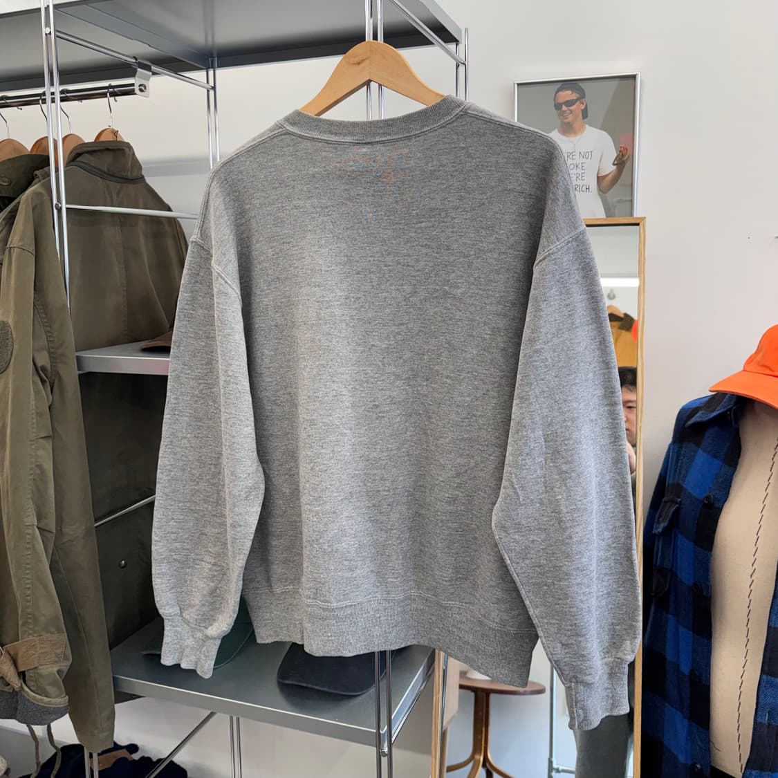 90s 러셀 빈티지 스웻셔츠 맨투맨 made in USA (L)  상품이미지3