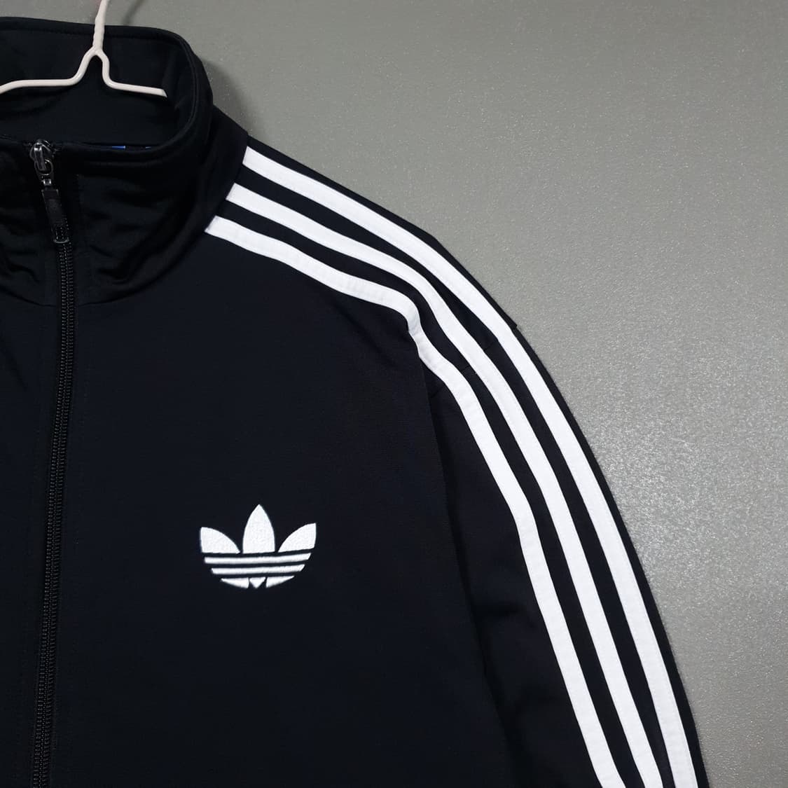 M (95) 아디다스 유로파 파이어버드 트랙탑 져지 자켓 블랙 y2k 상품이미지2