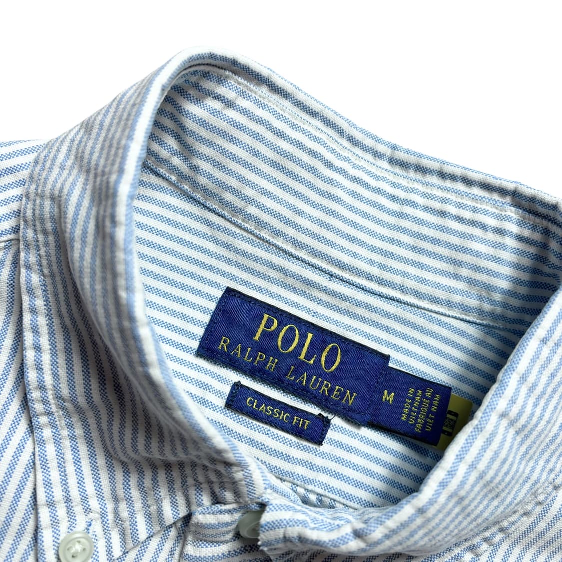 폴로 옥스퍼드면 스트라이프 셔츠 상품이미지3