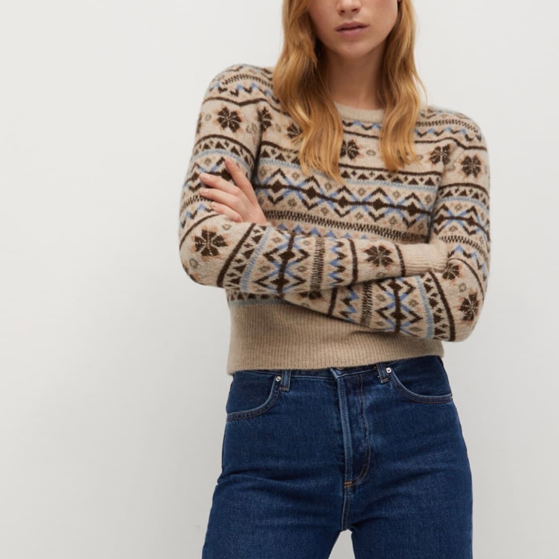 망고 울 블랜드 스웨터 상품이미지2