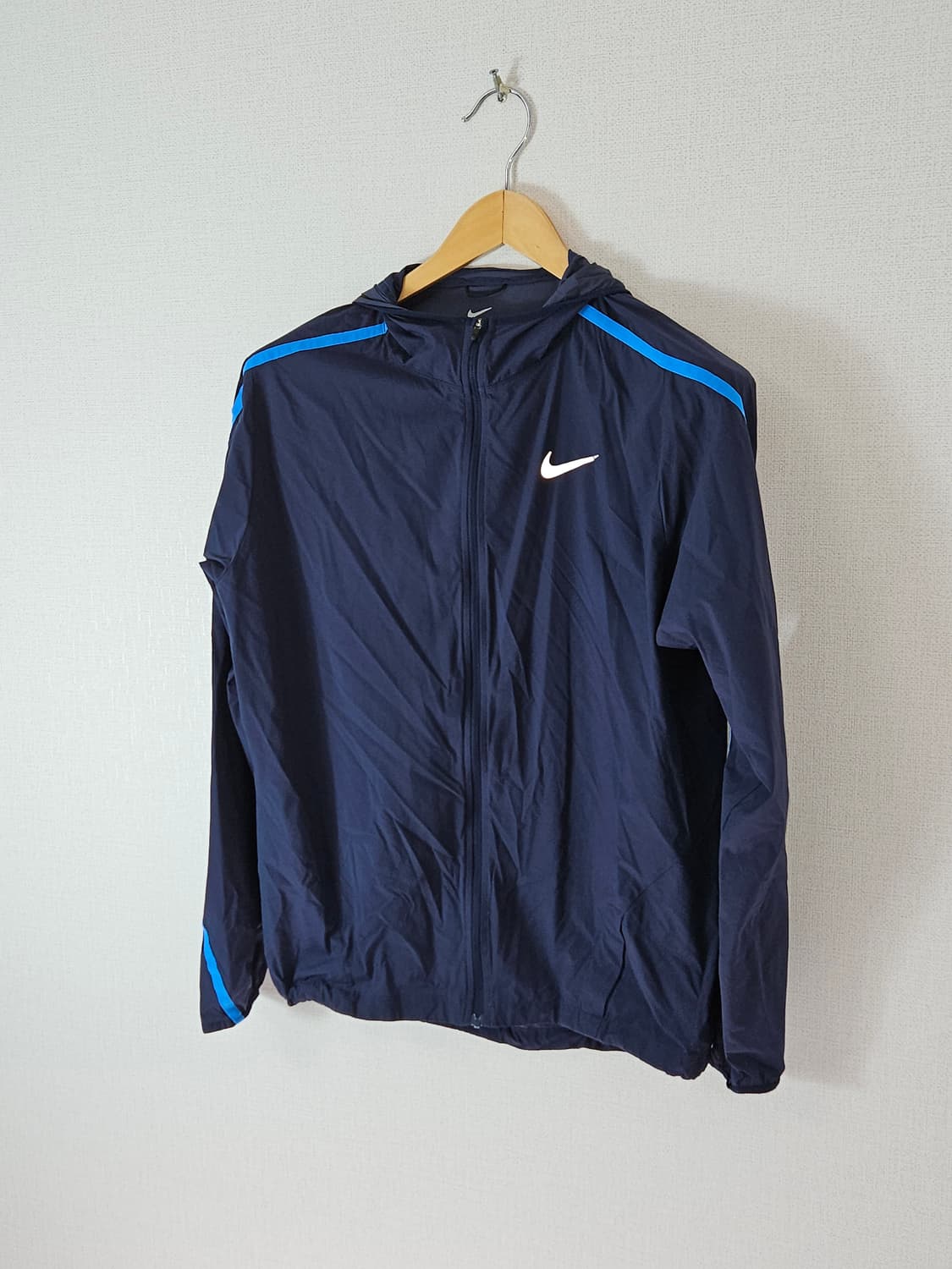 나이키 러닝 라이트 경량 바람막이 자켓 스카치 리틀렉티브 블루 M 95 상품이미지1