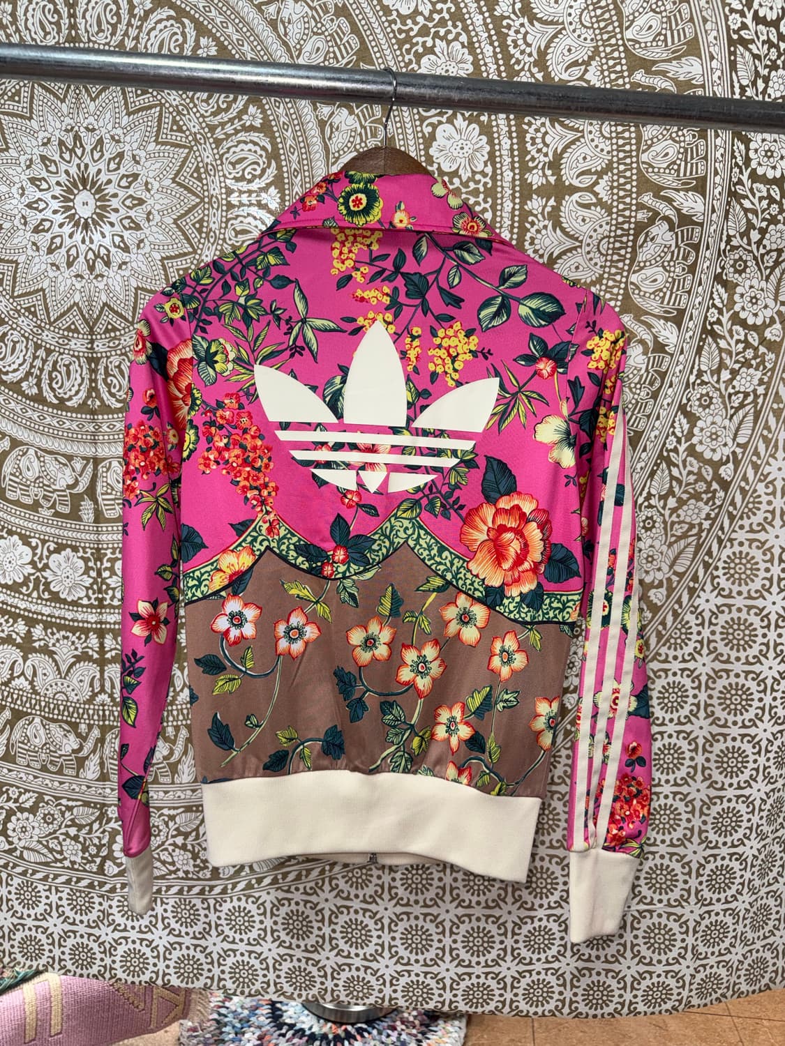 아디다스 여성 플라워패턴 저지 트랙탑  상품이미지6