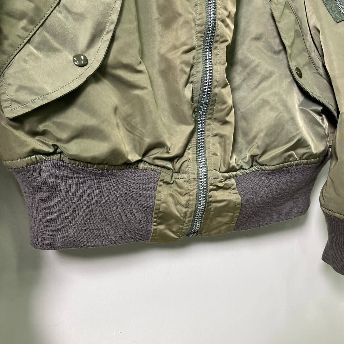 Schott 쇼트 카키 ma-1 항공 점퍼 L 상품이미지6