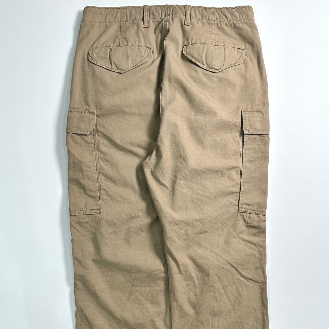 00s GAP 갭 베이지 립스탑 카고 팬츠 상품이미지4