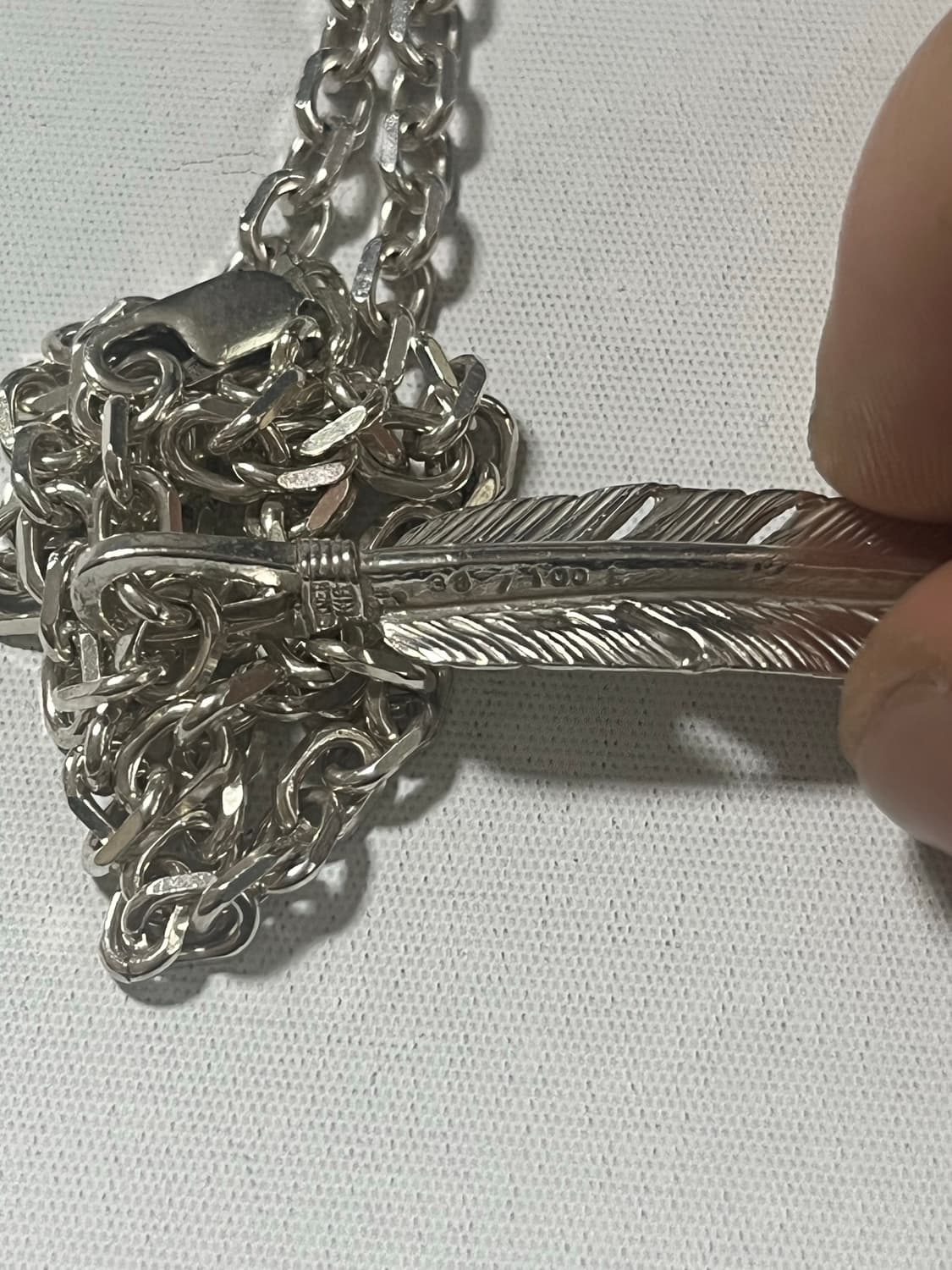 퍼스트애로우즈 100켤레 한정 페더 M,45cm 체인 상품이미지3