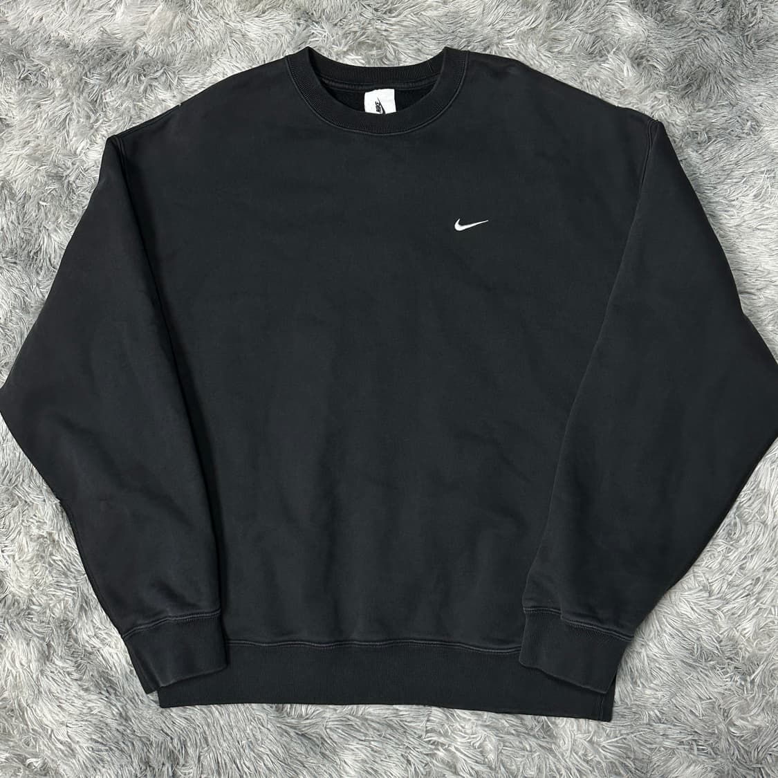 나이키 솔로스우시 블랙 맨투맨 L 상품이미지1