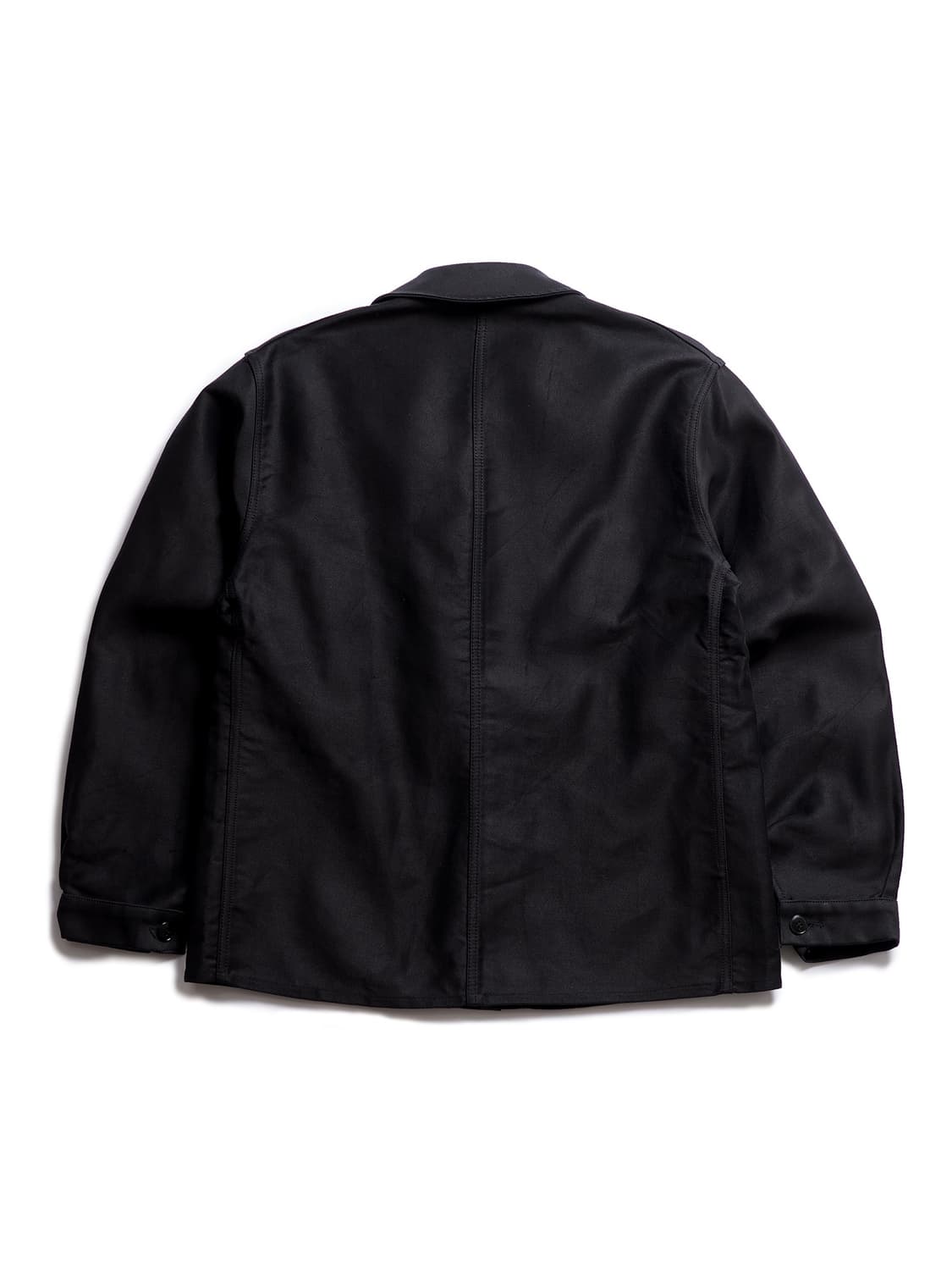 50’s Black Moleskin French Work Jacket 상품이미지7