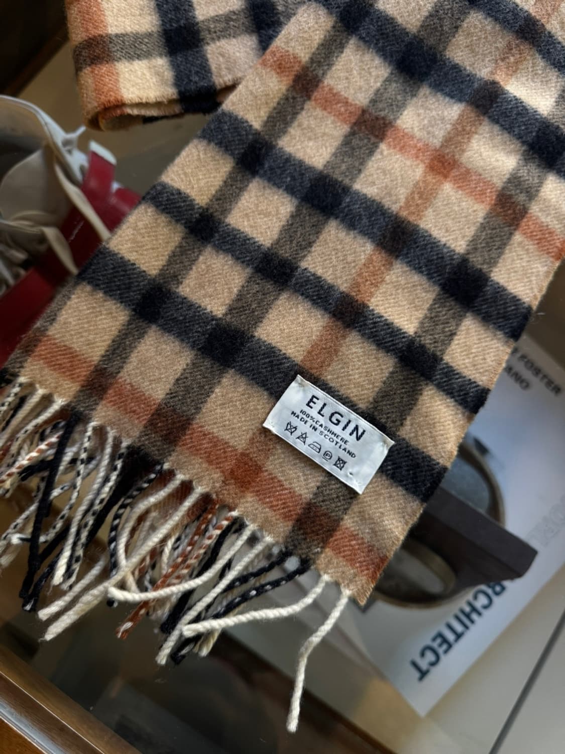 엘진 캐시미어 머플러  상품이미지9