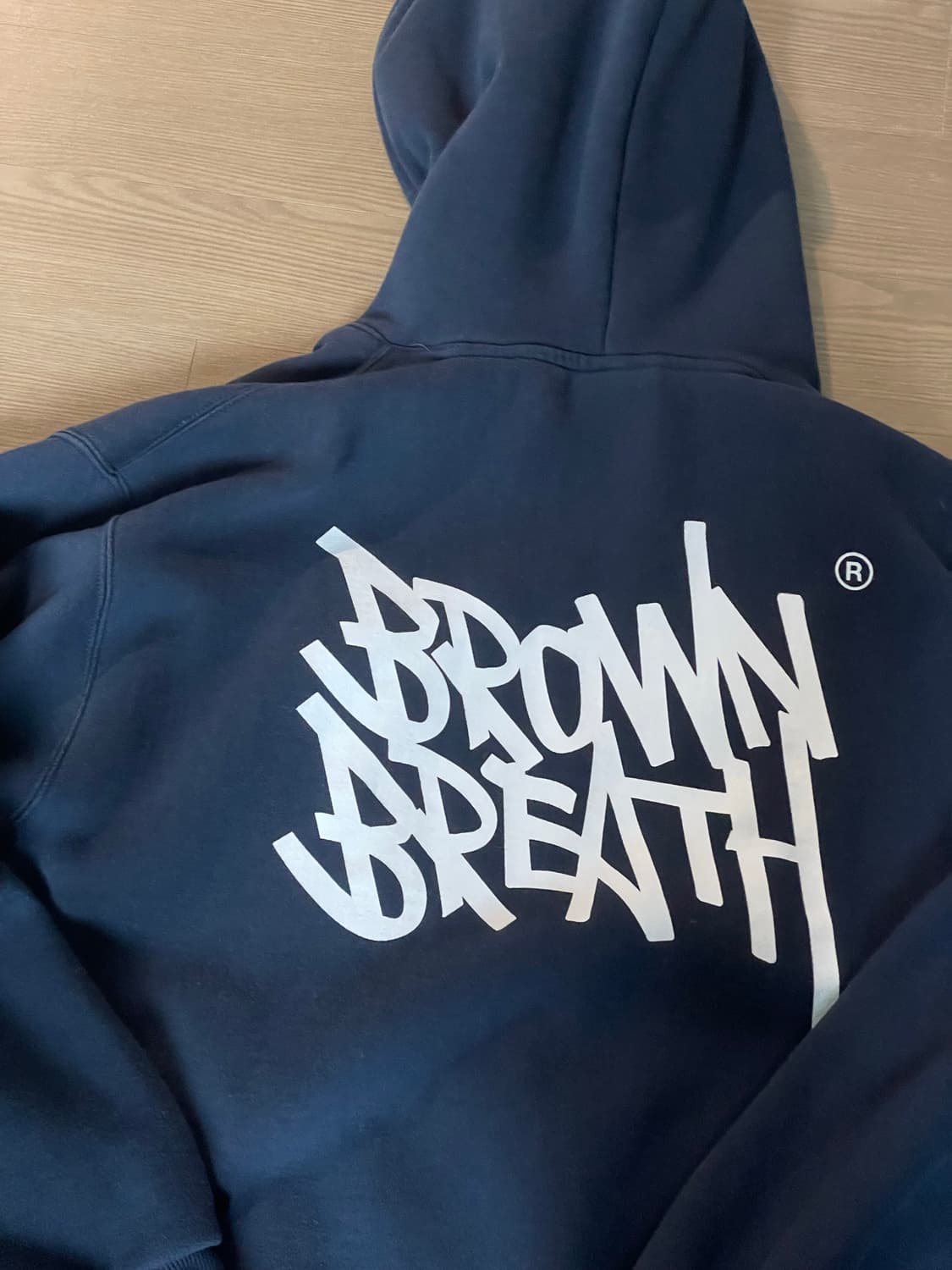 BROWNBREATH TAG OG HOODIE-NAVY(M size) 상품이미지1