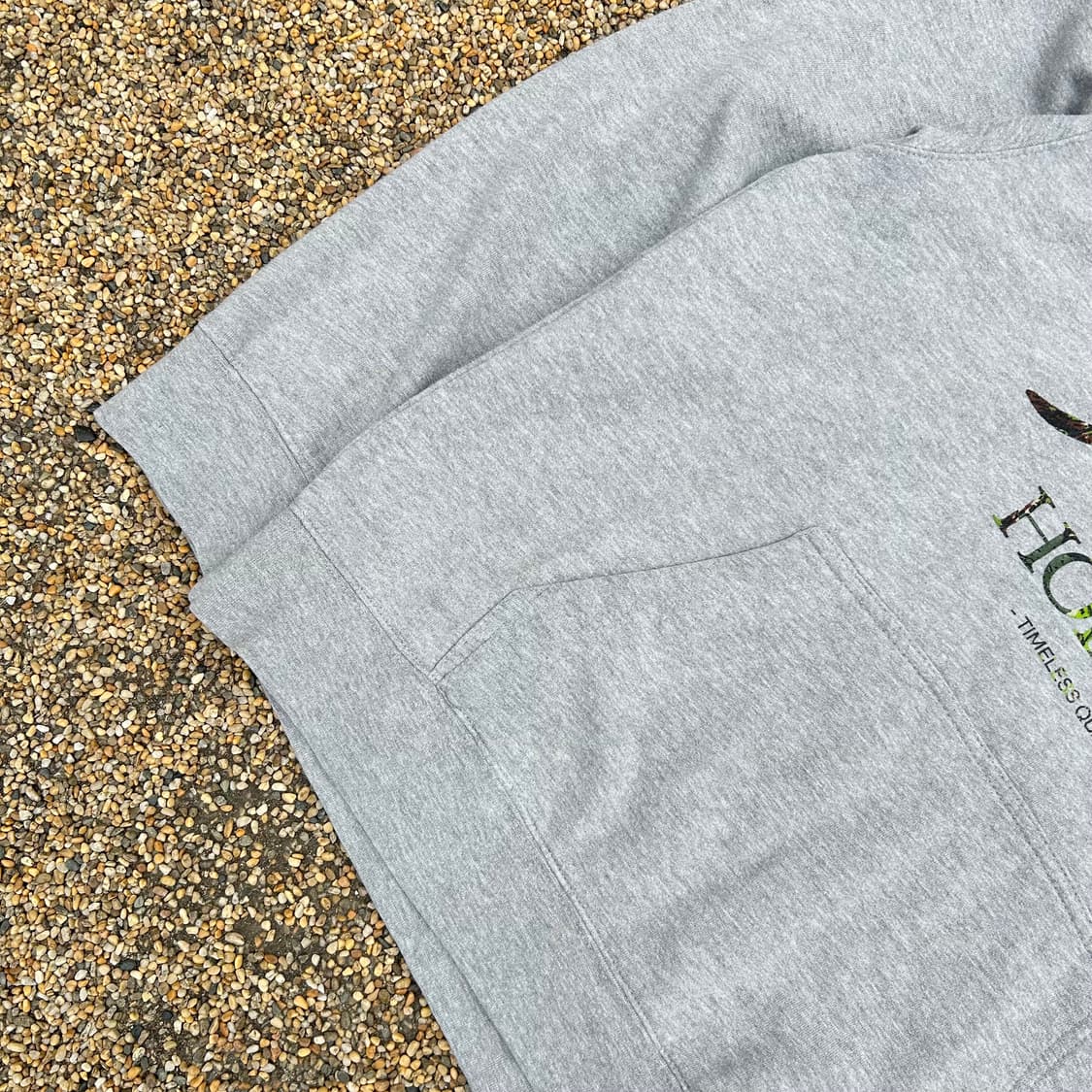 스투시(stussy) 홀덴 스컬로고 그레이 후드티 상품이미지3