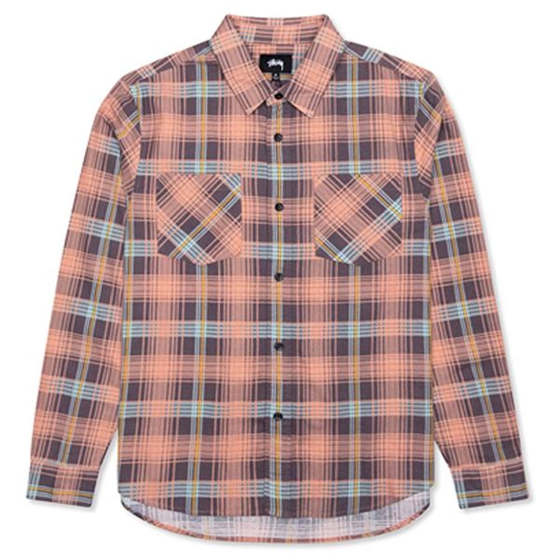 스투시 19fw 체크셔츠 피치 상품이미지2