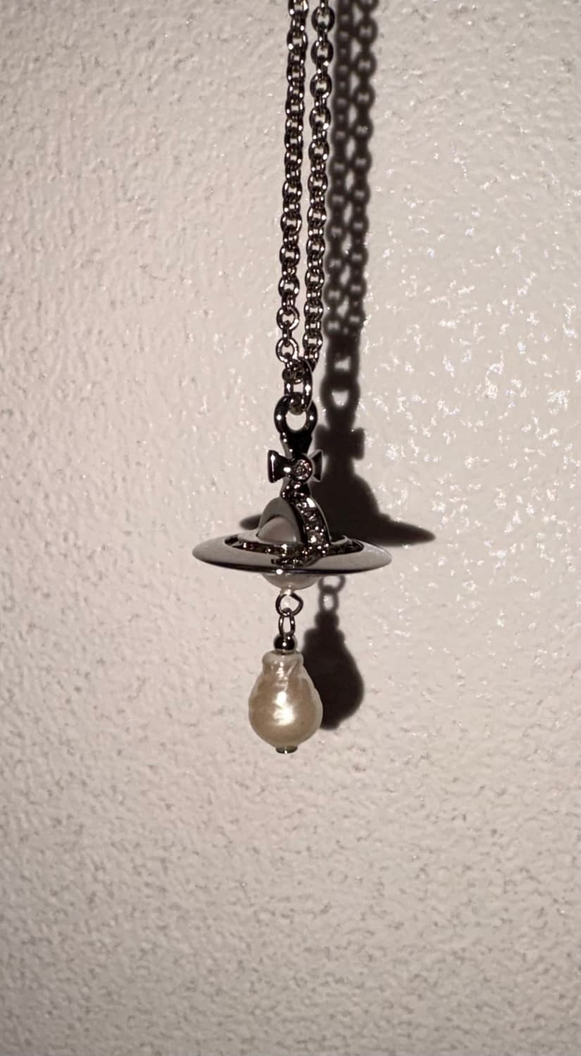 비비안웨스트우드 알렉사 목걸이 실버 상품이미지1