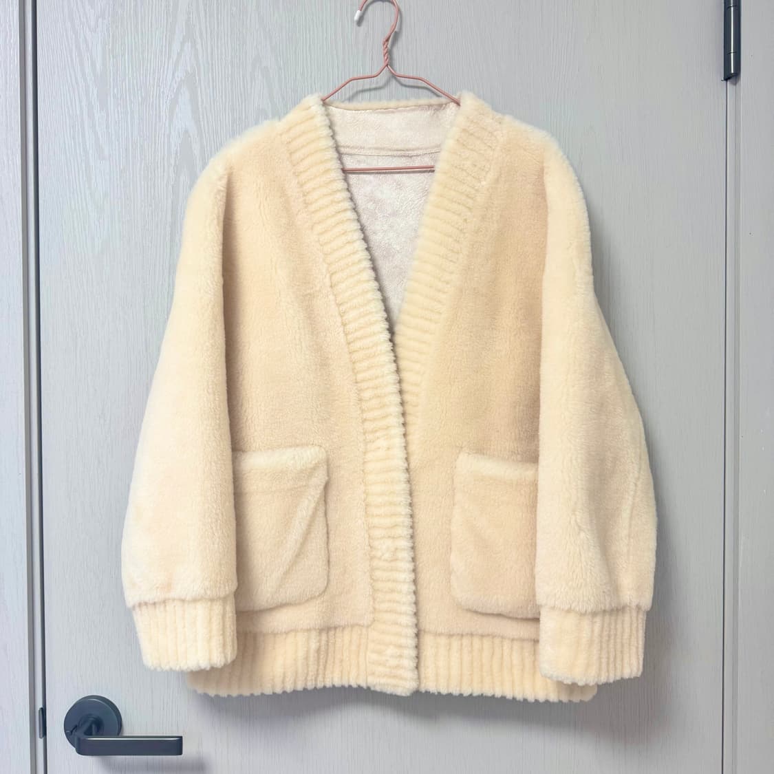 (m) 드오브 리얼 양털 울자켓 상품이미지4