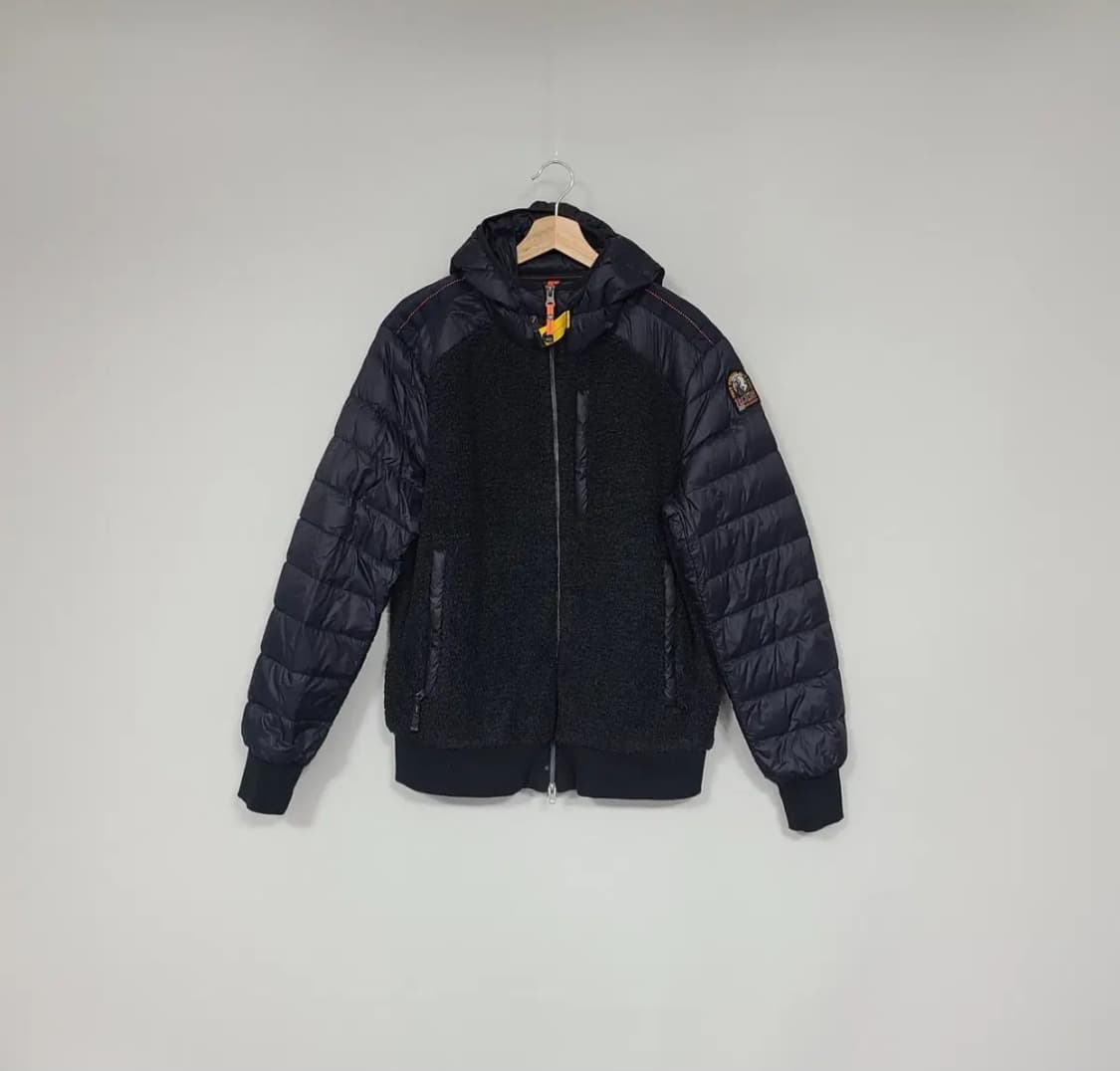 파라점퍼스 매장판 정품 남성 플리스 경량 패딩 네이비 XL 상품이미지2