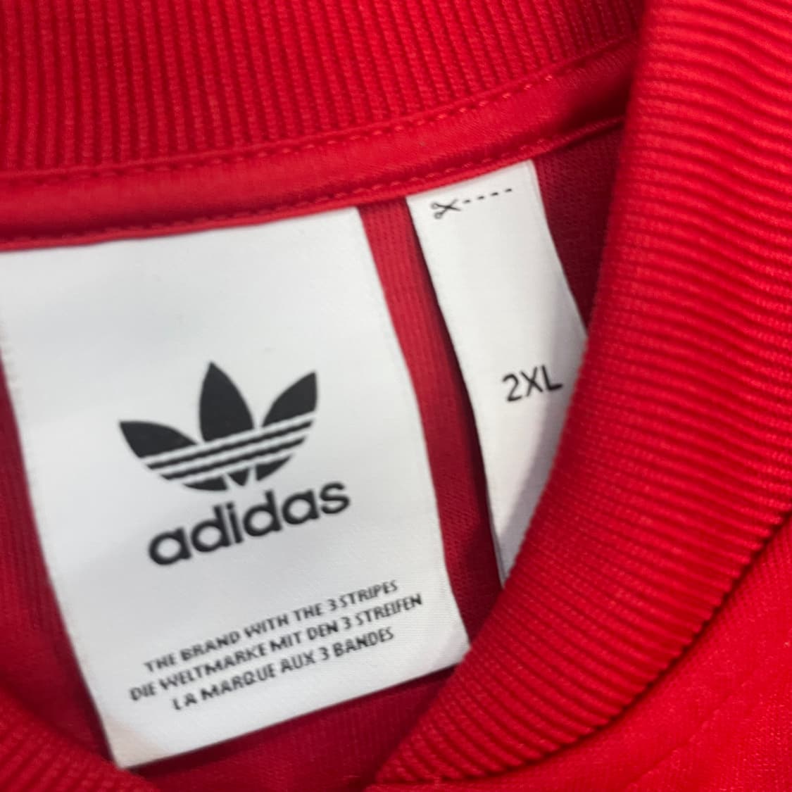 아디다스 슈퍼스타 트랙탑 져지 레드 상품이미지3