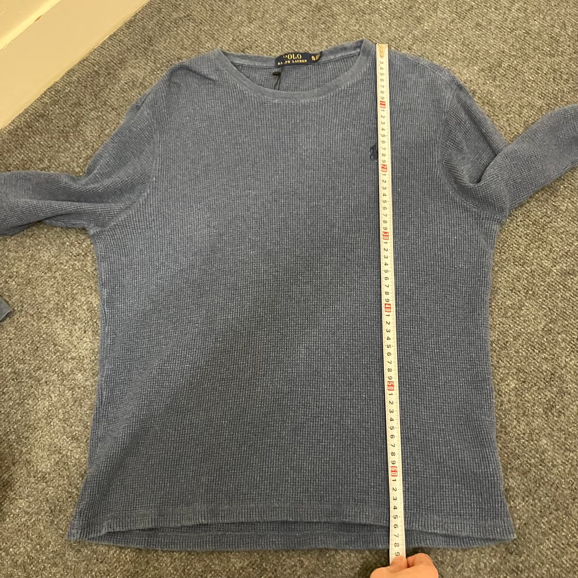 N206 폴로 와플 롱슬리브 상품이미지6