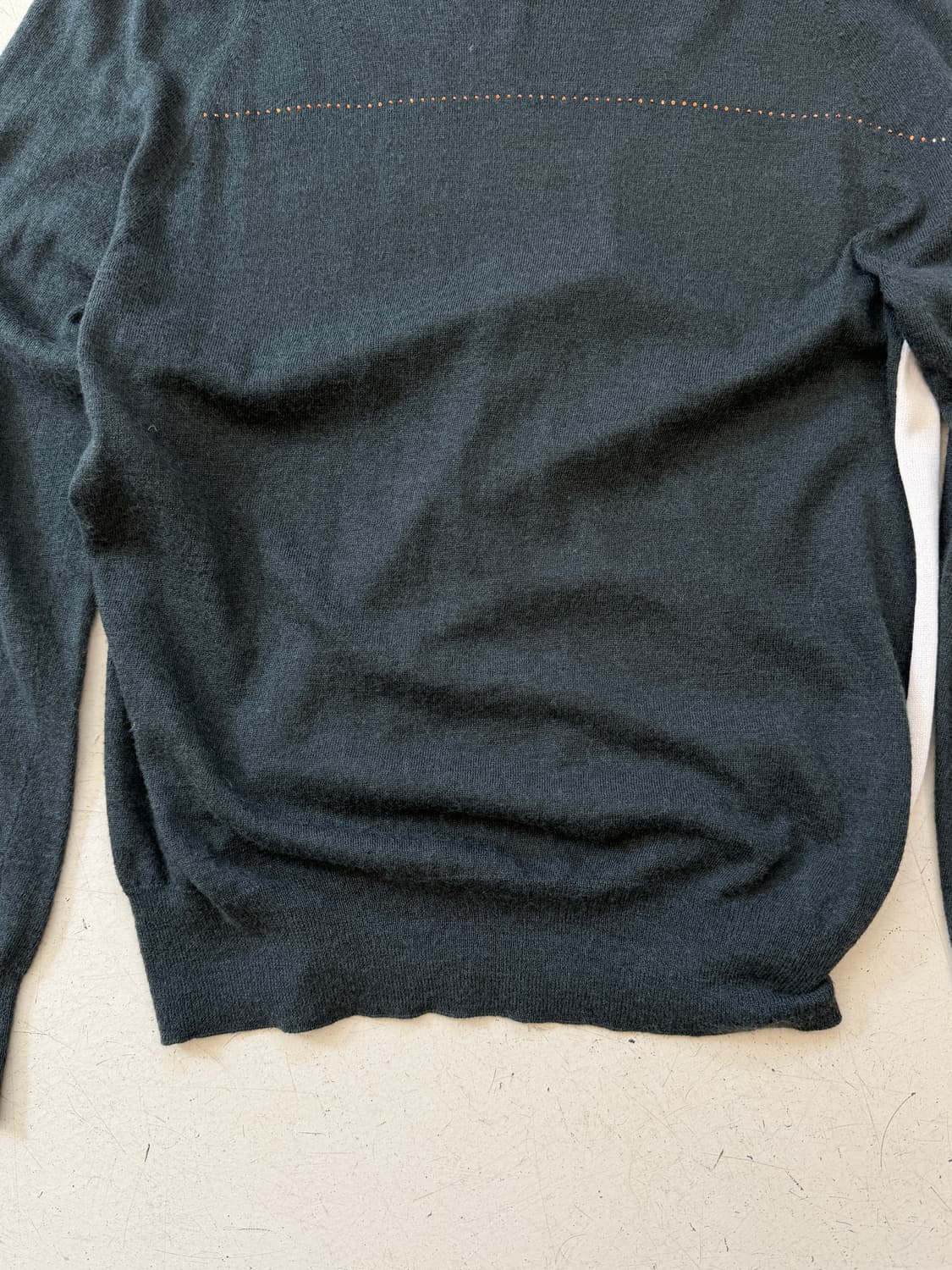 colorblock round knit  상품이미지5