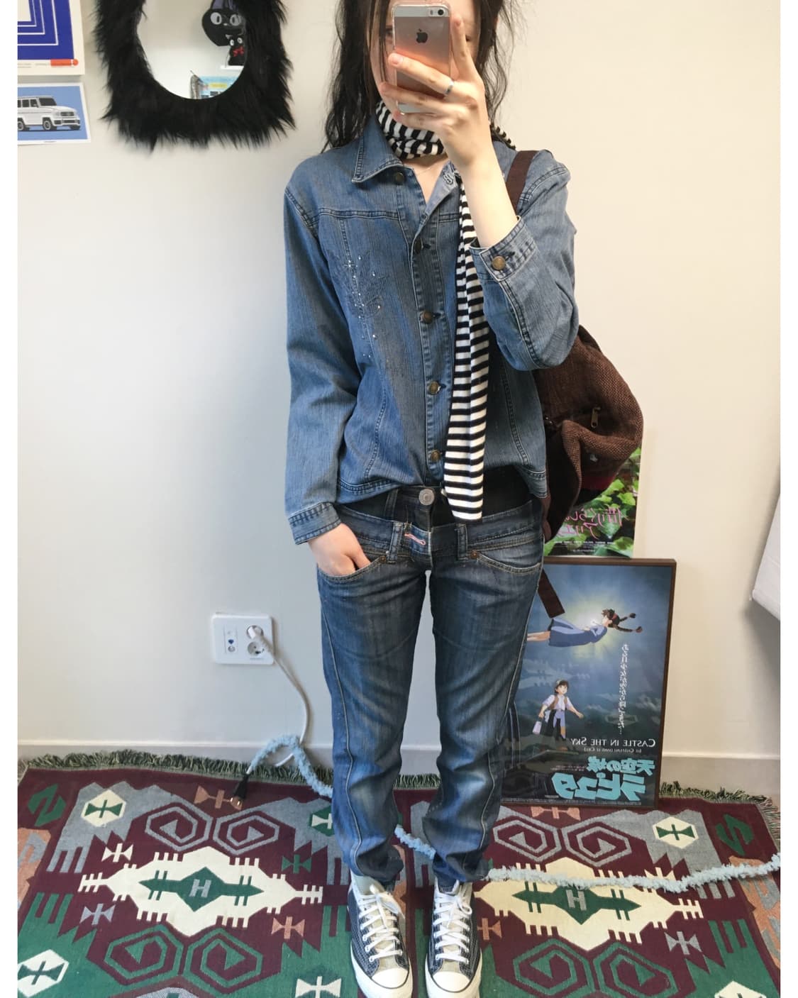 cubic trail denim set (4ps) 상품이미지2