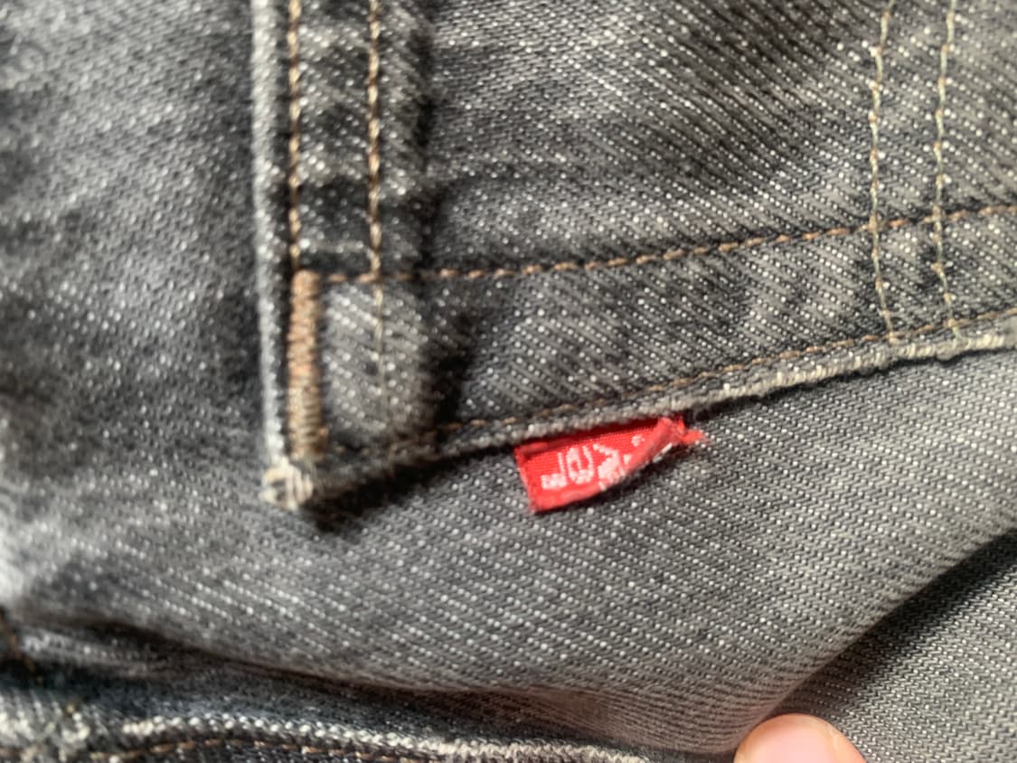 90s 리바이스 흑청 상품이미지10