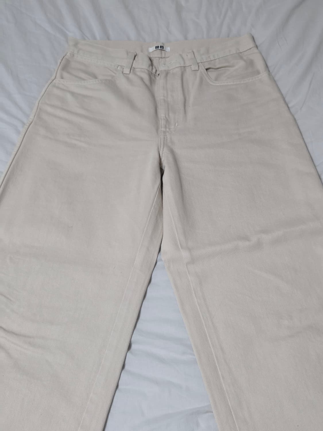 유니클로 U 라운드진 네추럴 29사이즈 상품이미지4