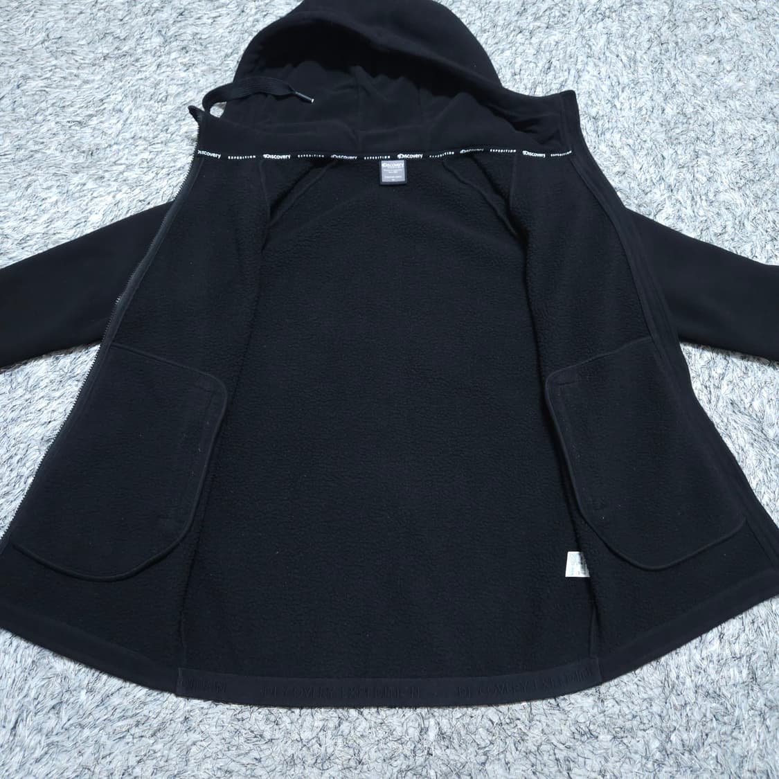 디스커버리) M 남자 뽀글이 기모후드집업 / 왕눈이샵 상품이미지8