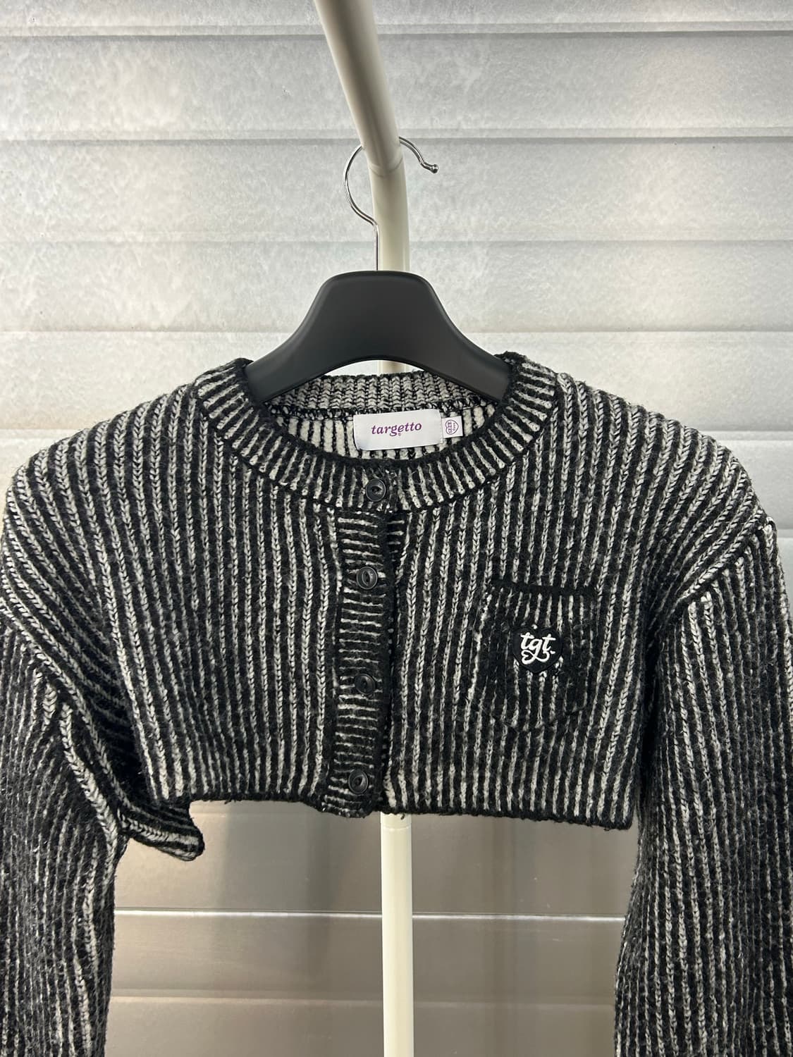 targetto 타게토 언더붑 니트 가디건 상품이미지3