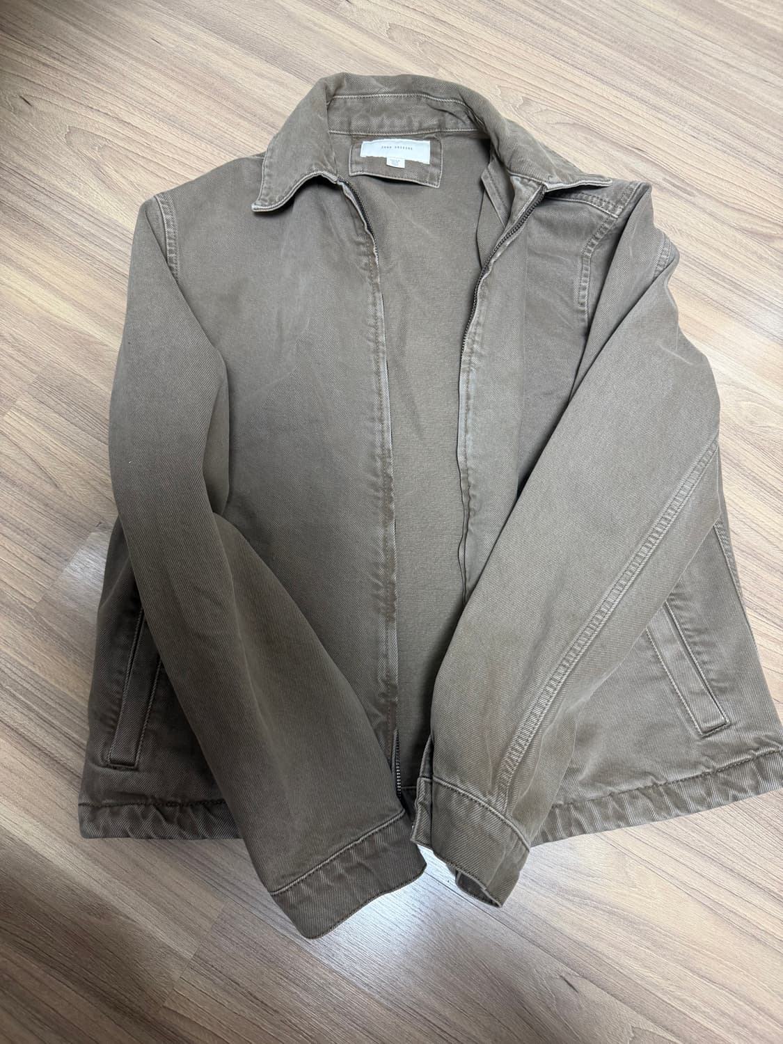 자라 데님 지퍼 재킷 상품이미지4