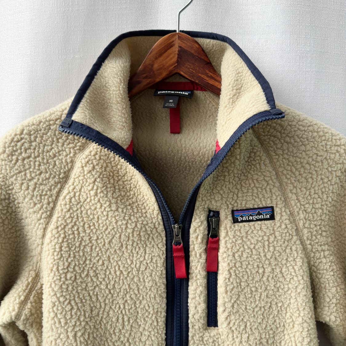 파타고니아 레트로 파일 플리스 자켓 ELKH 베이지 XS 상품이미지5