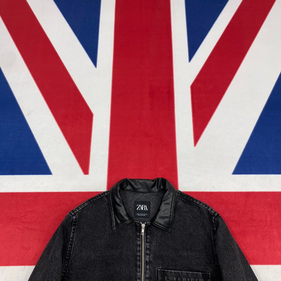 자라 흑청데님자켓 M 상품이미지2