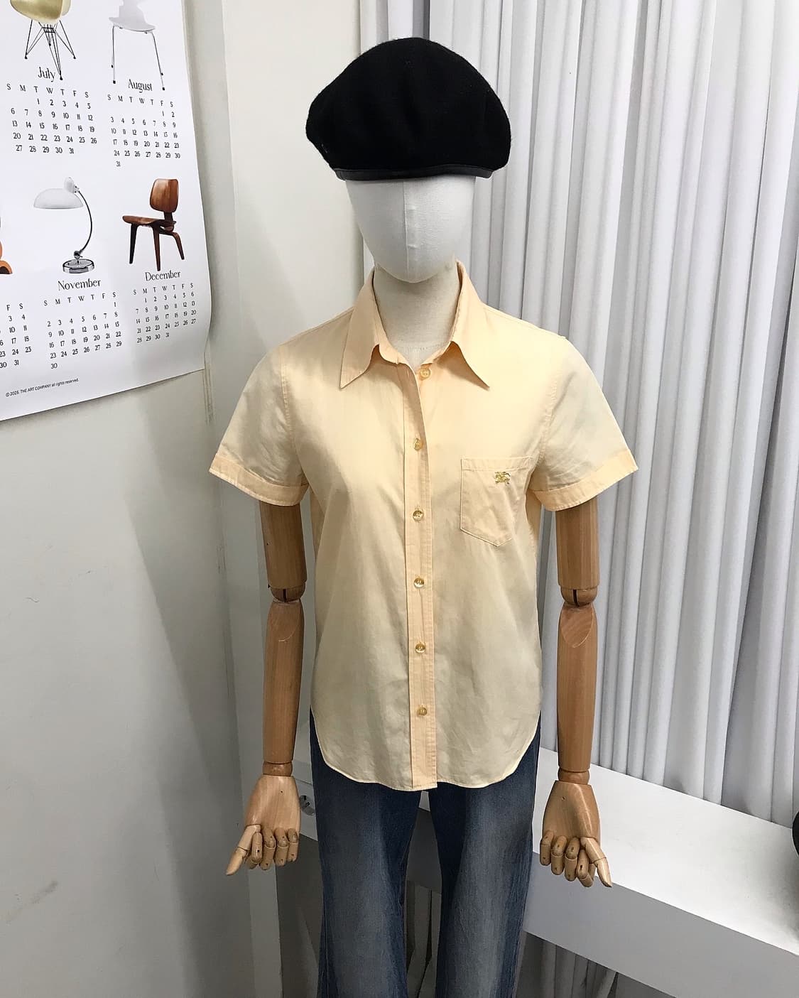 버버리 로고 포켓 반팔 셔츠 상품이미지6