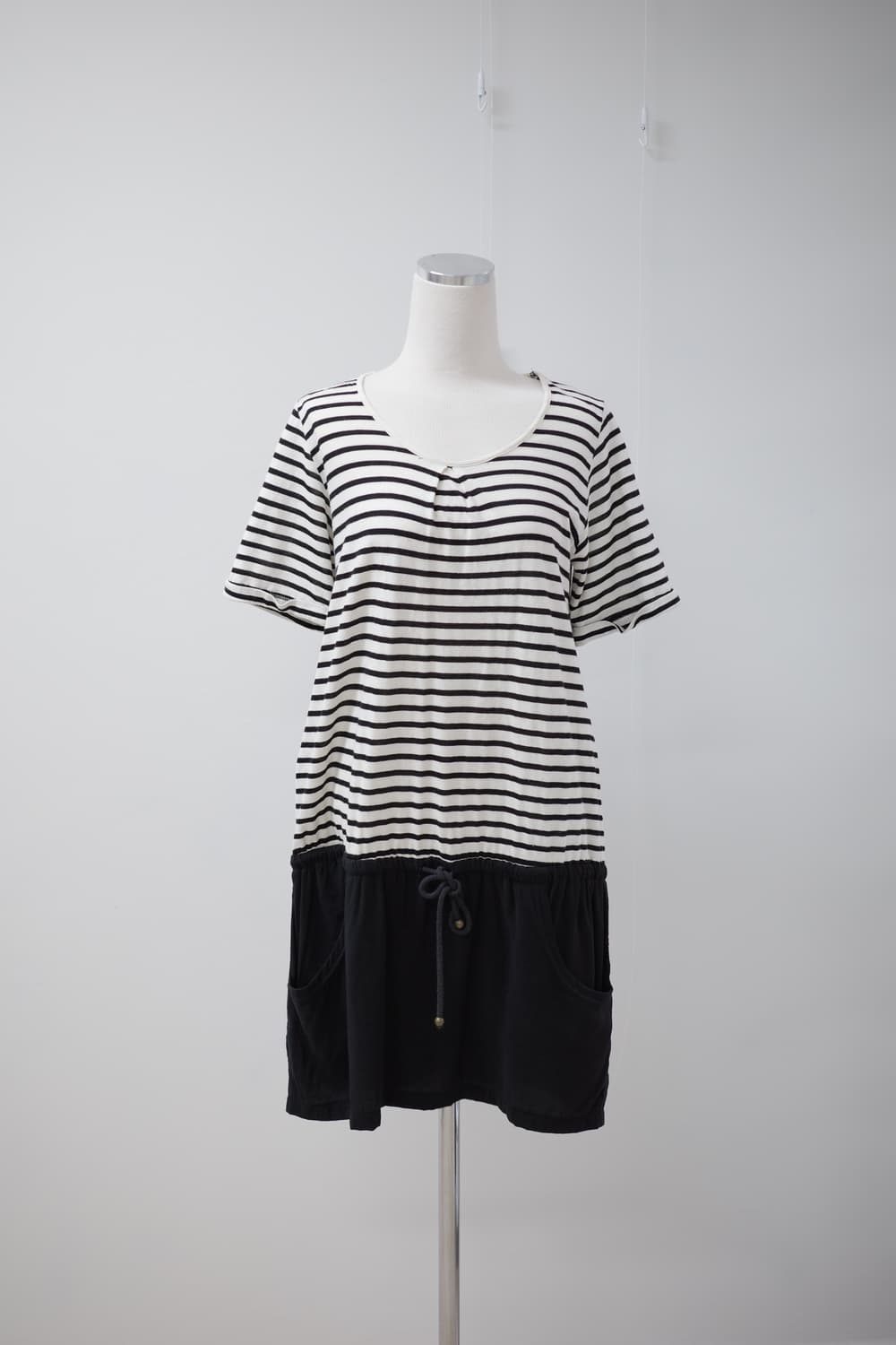 Stripe cargo layerd one-piece 상품이미지7