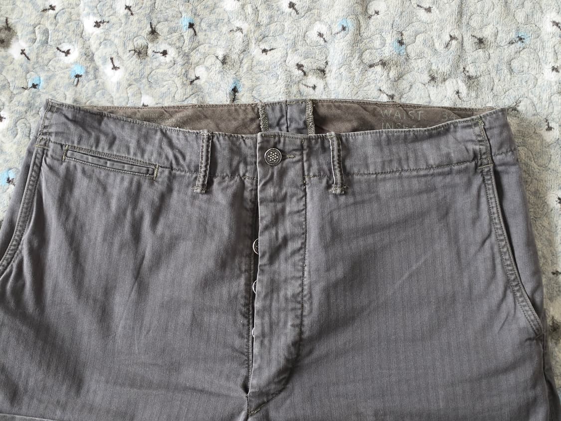 RRL 헤링본 블랙 치노 34/32 상품이미지1