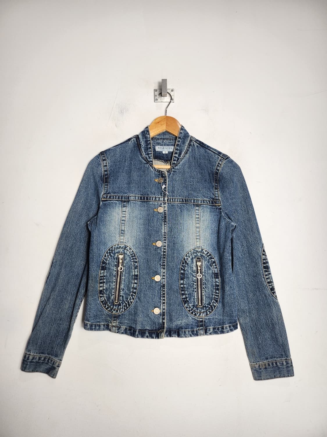 러브러브 데님 자켓 상품이미지1