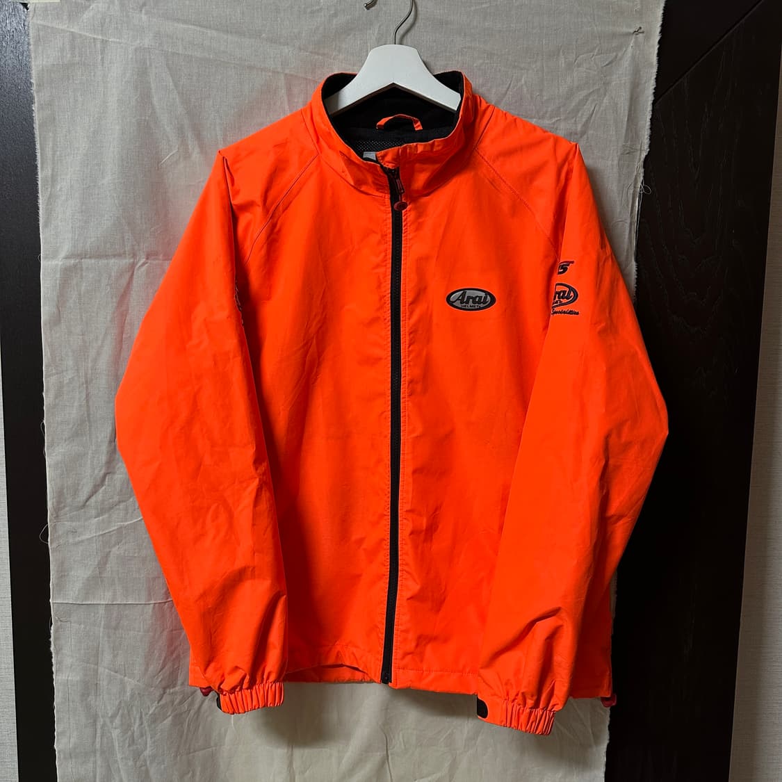 아라이 레이싱자켓 바람막이 네온 오렌지 상품이미지1
