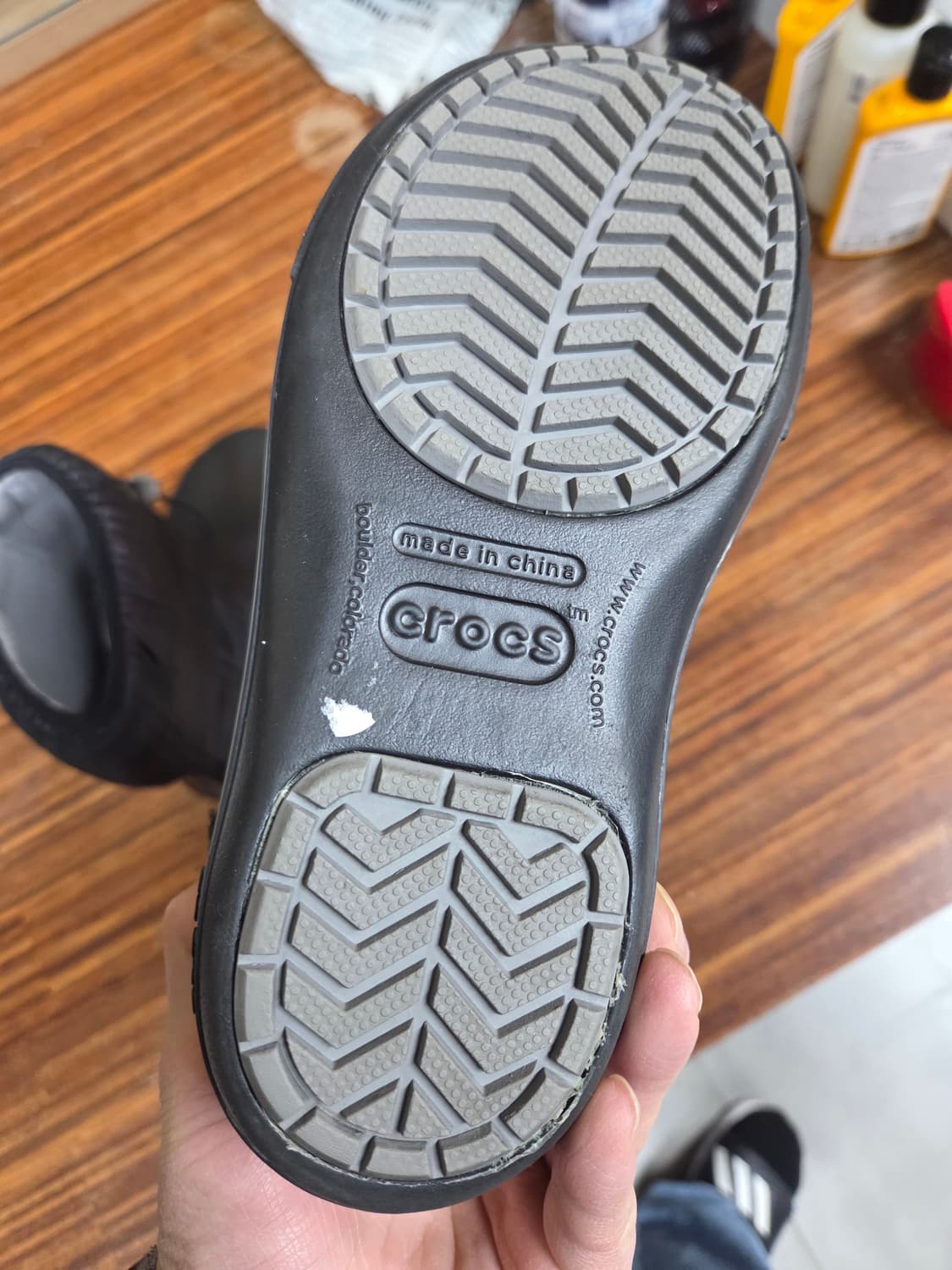 크록스 패딩 방한부츠 w6 230 상품이미지4