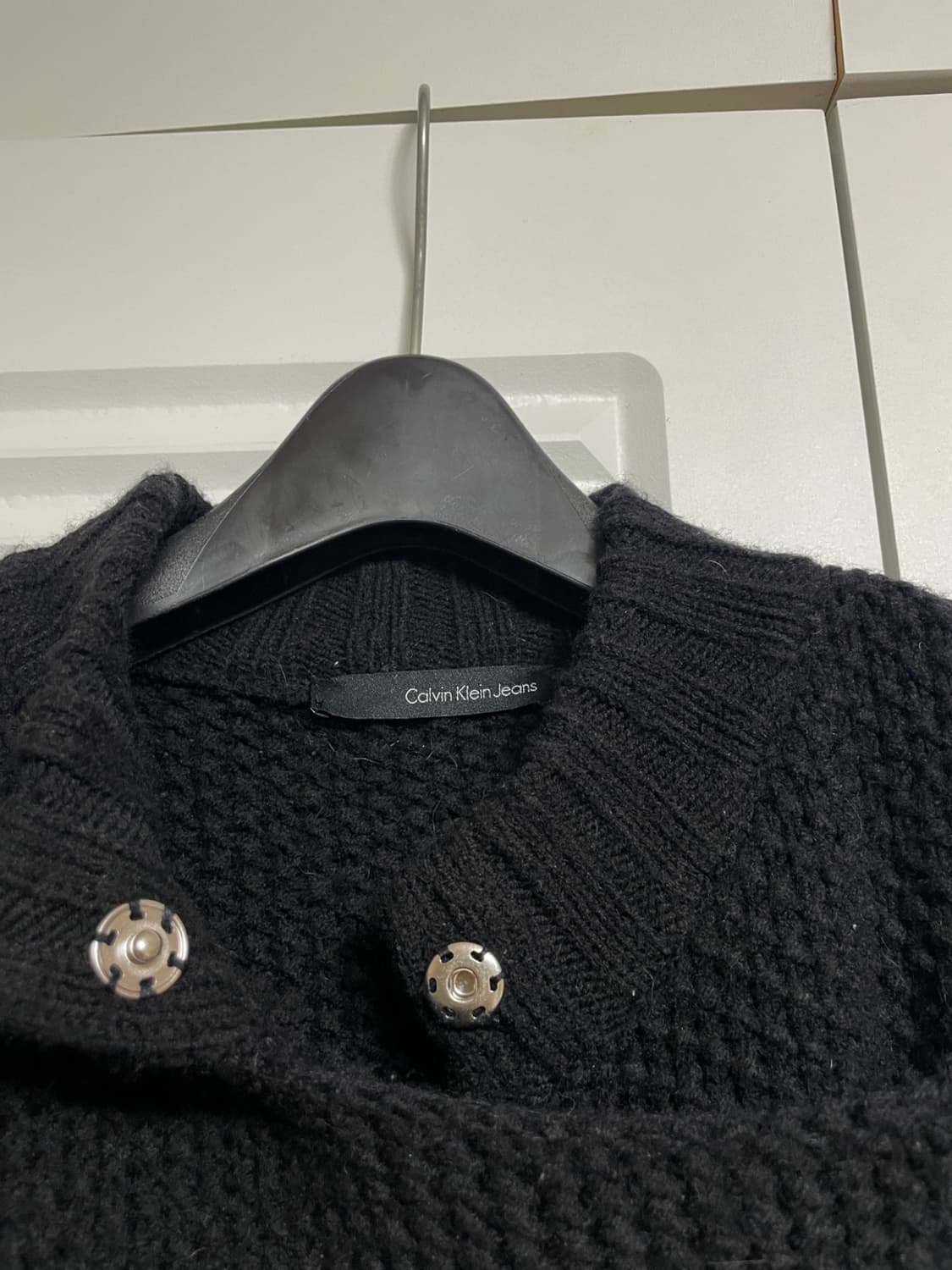 캘빈클라인 니트 집업 상품이미지4