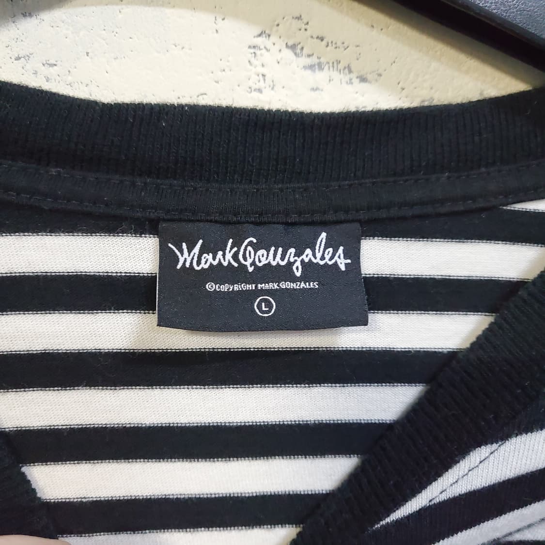 마크곤잘레스 스트라이프 긴팔 티셔츠  상품이미지4