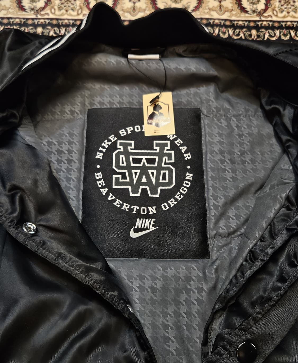 Nike Varsity Jacket (Black) 상품이미지5