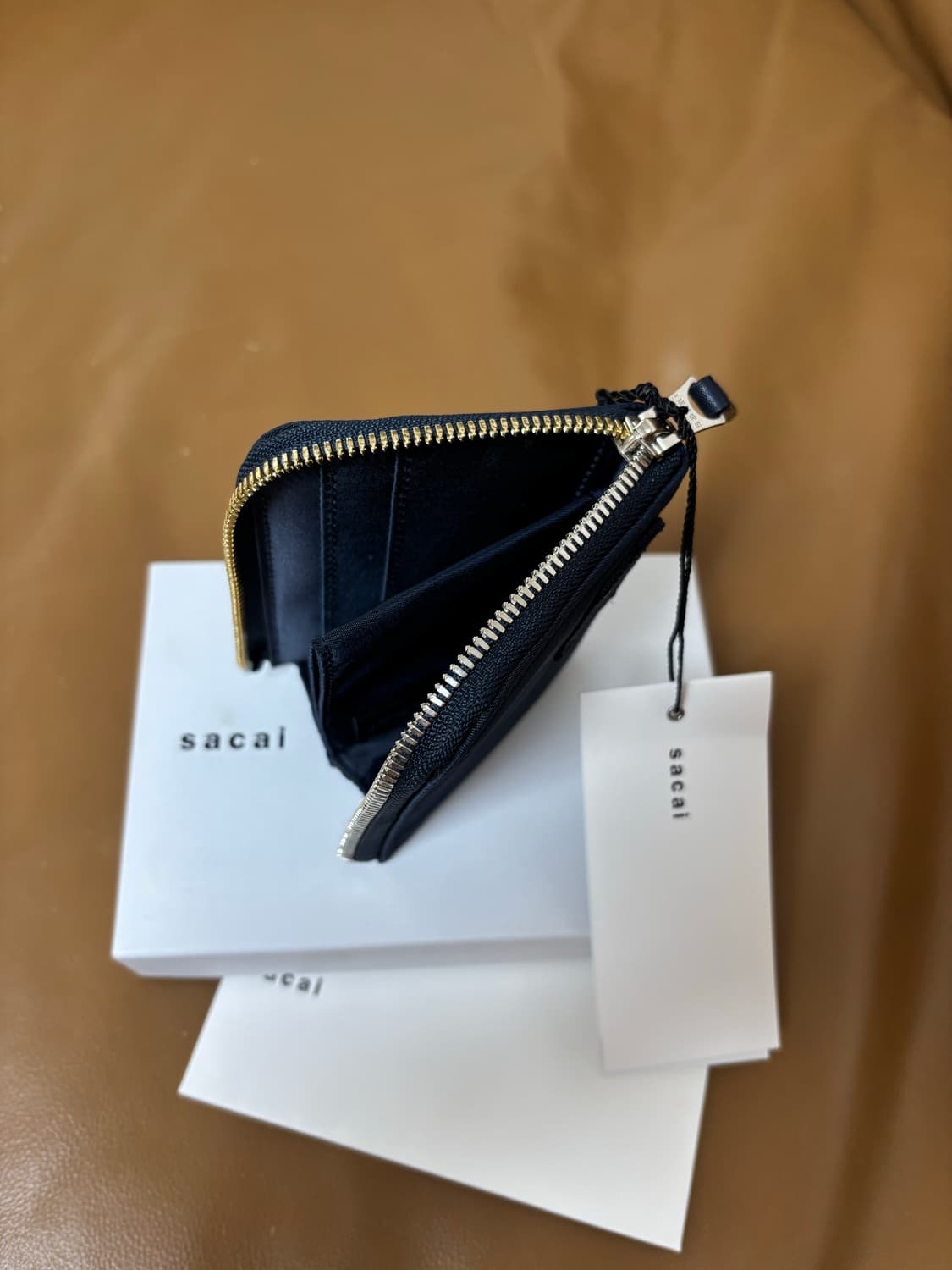 포터 사카이 나일론 월렛 지갑 네이비 Porter Sacai 상품이미지7