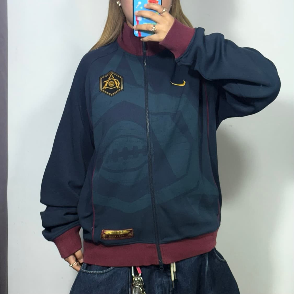 나이키X아스날 2005-2006 하이버리 스타디움 트랙져지  상품이미지2