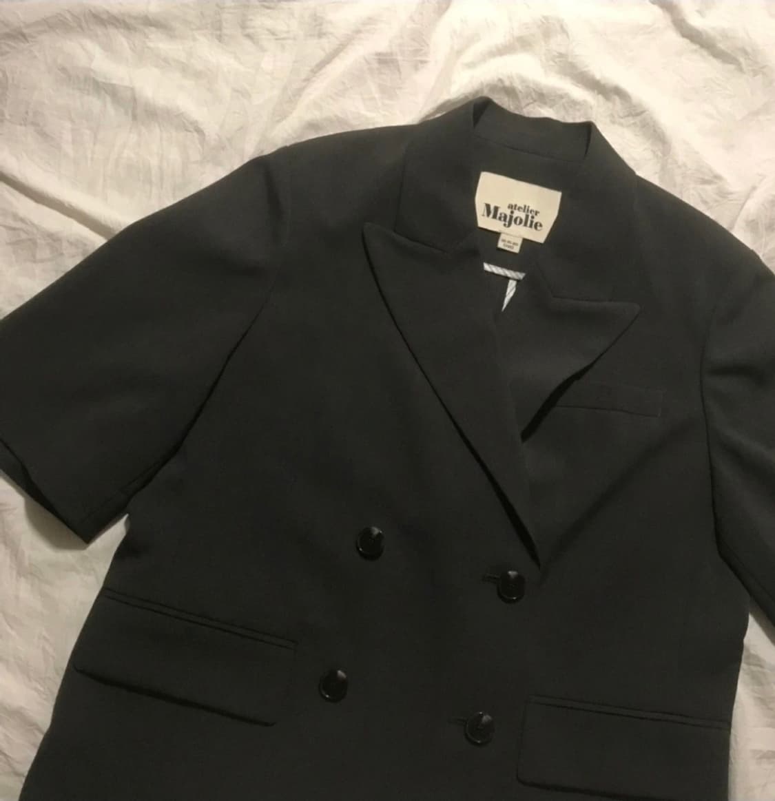 아뜰리에 마졸리 반팔 자켓 상품이미지2