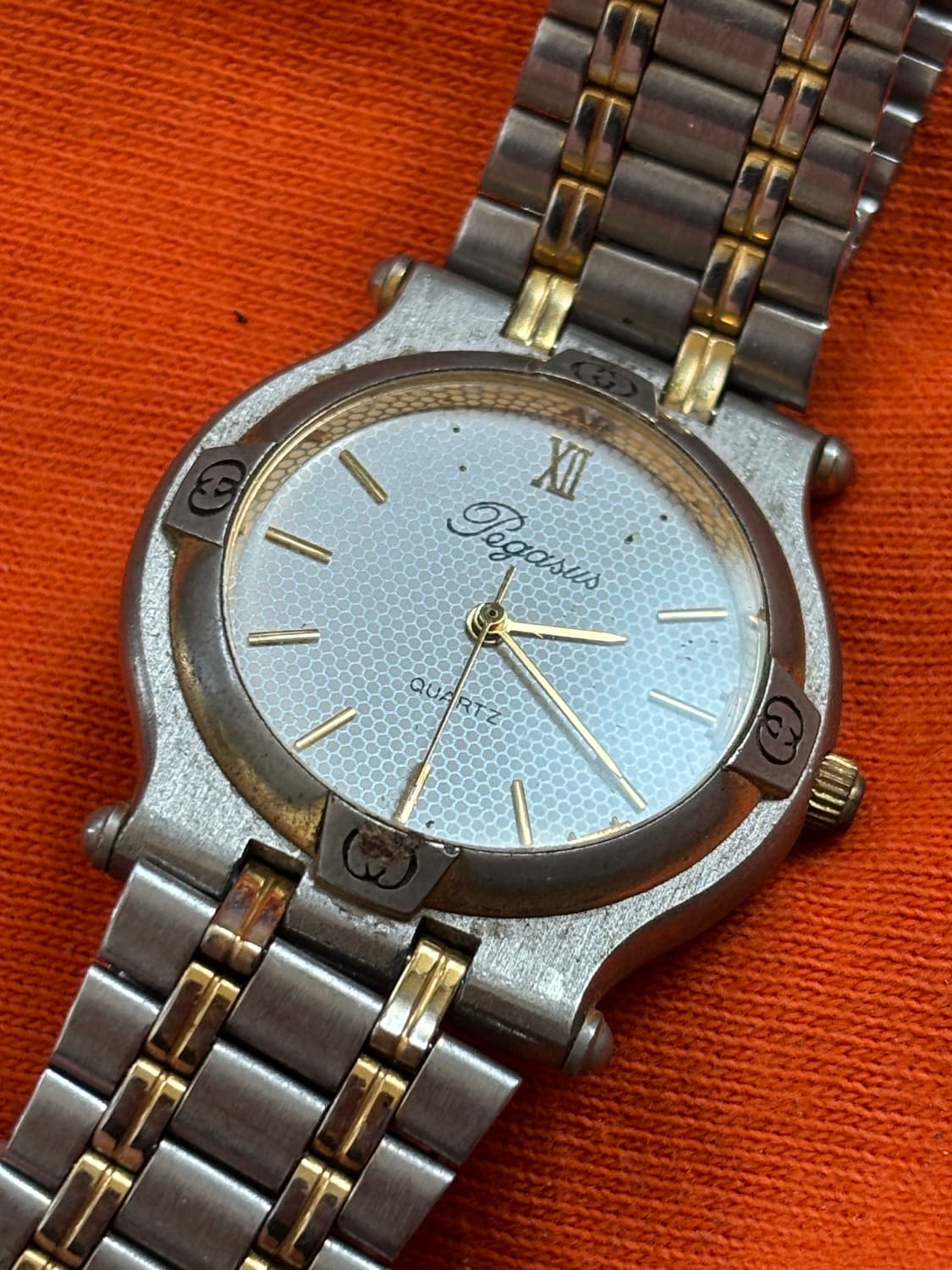 vintage pegasus quartz metal watch 상품이미지2